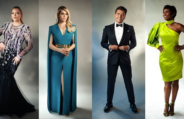 Nikkie, Chantal, Jan en Edsillia